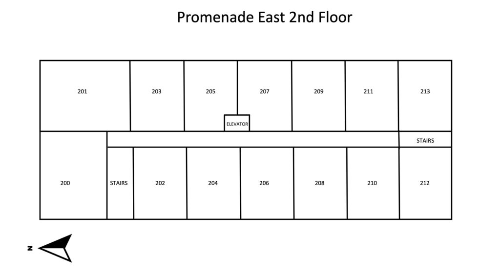 Promenade East floor plan